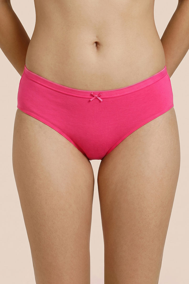 Zivame Anti-Microbial Low Rise Full Coverage Hipster Panty (Pack of 3) - Multicolor — image 6